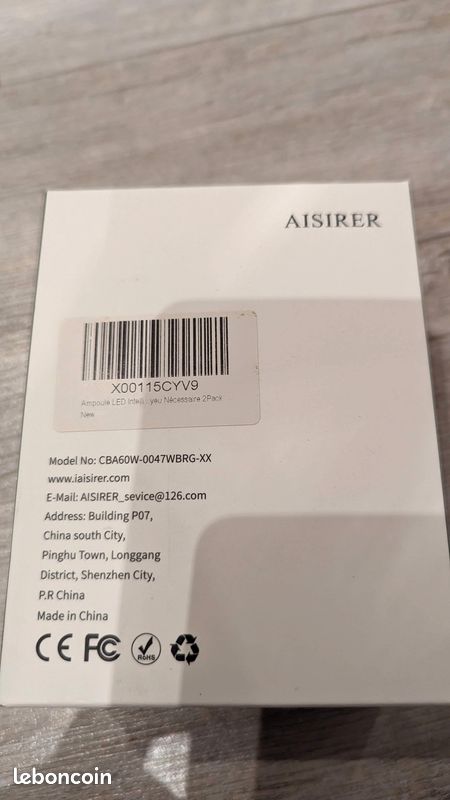 2 Ampoules RGB connectées Google Home Alexa (image 5)