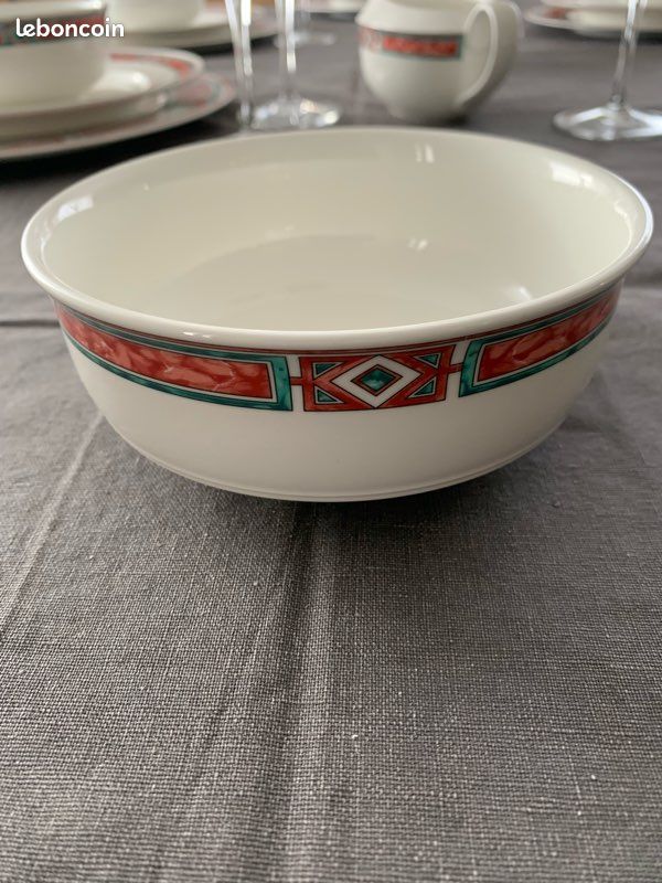 Ensemble vaisselle bernardaud & cie en porcelaine de limoges