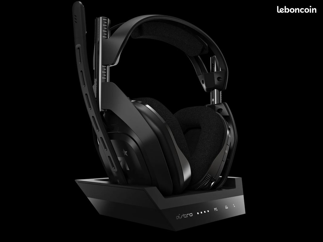 ASTRO GAMING ASTRO A50 (Gen 5), Over-ear Casque de jeu Bluetooth Noir