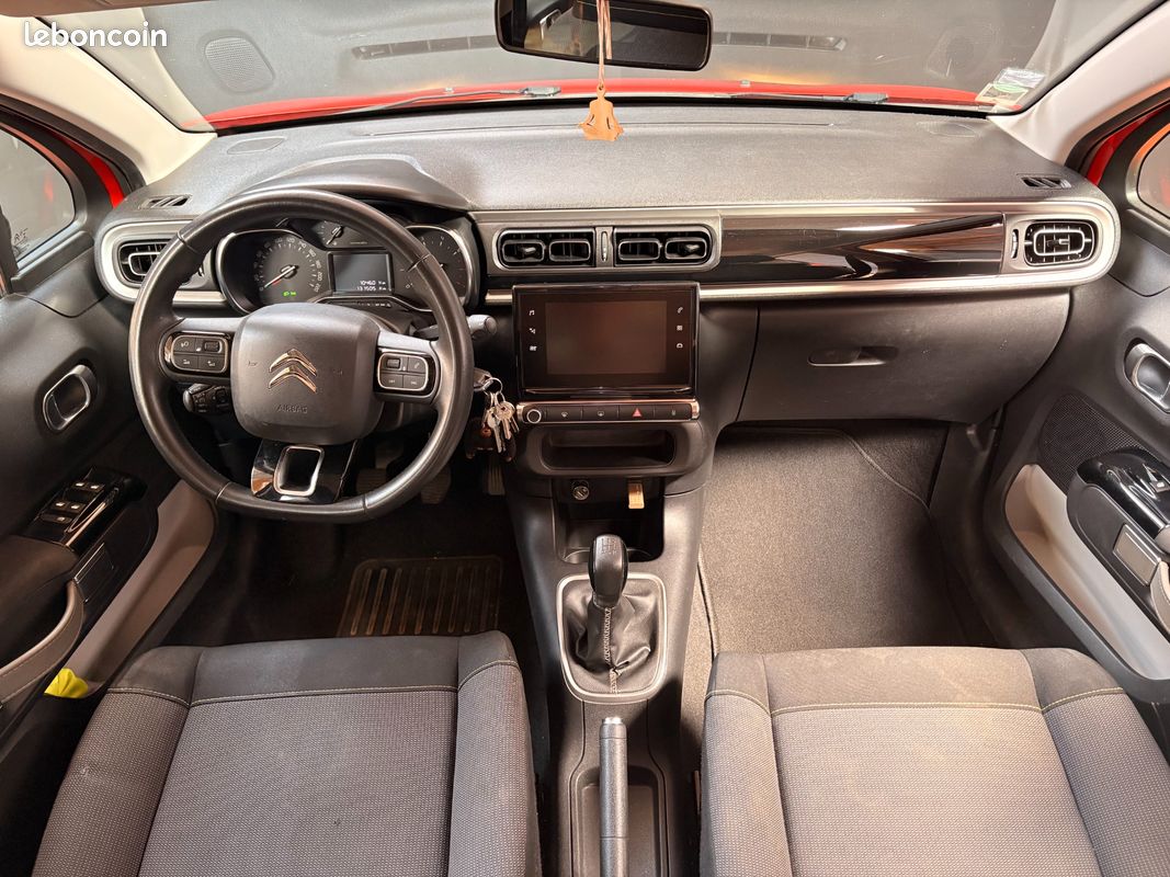 CITROEN C3 GENERATION-III 1.2 PURETECH 80 SHINE START-STOP - DISTRIBUTION À JOUR - CAMÉRA DE RECUL - CARPLAy (image 3)