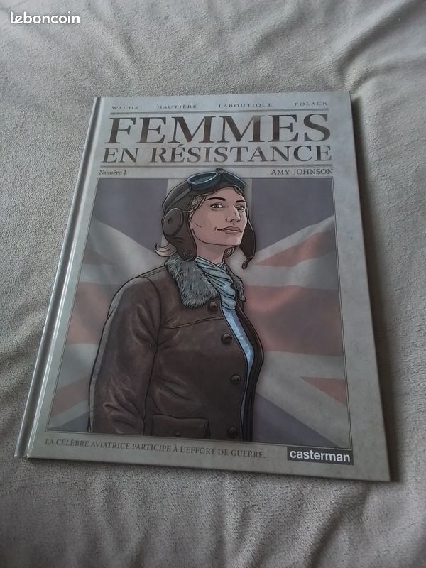 BD femmes en résistance tome 1 Amy Johnson (image 1)