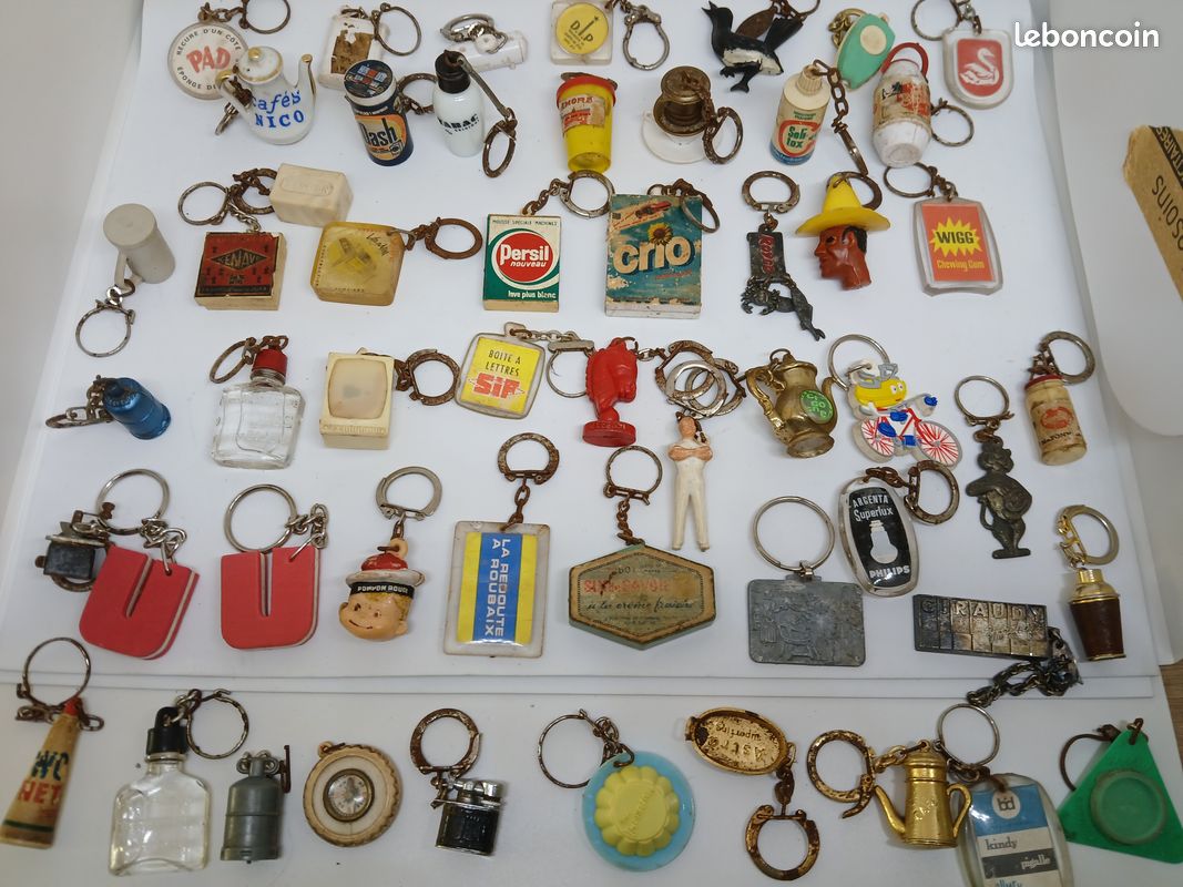 Porte-clés Publicitaire Ancien - France Soir - Objet Vintage De Collection