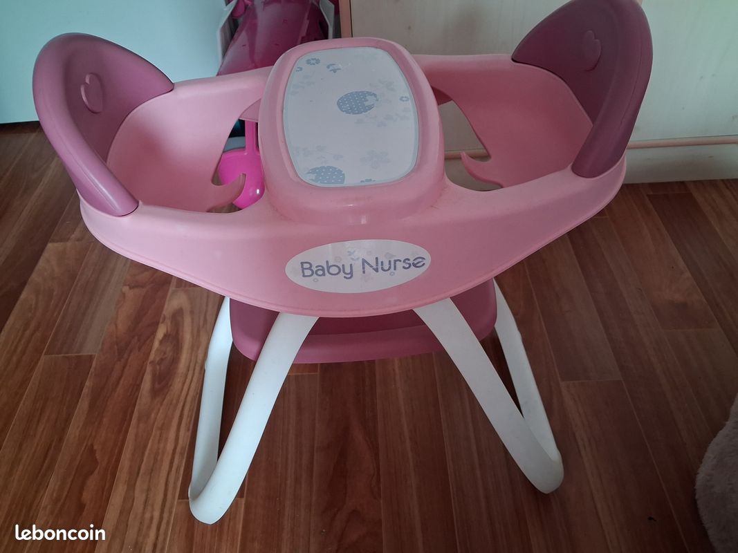 Chaise haute poupée smoby (image 1)