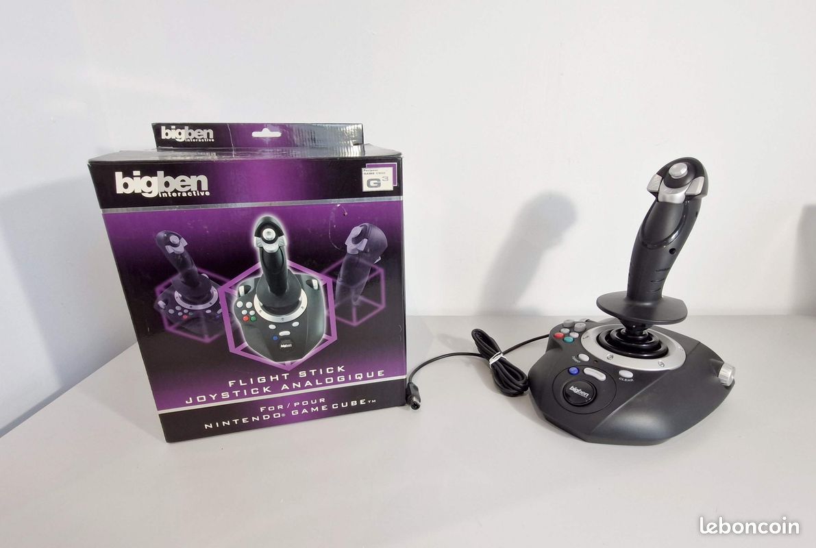 Joystick analogique pour Nintendo Game cube Bigben (image 1)
