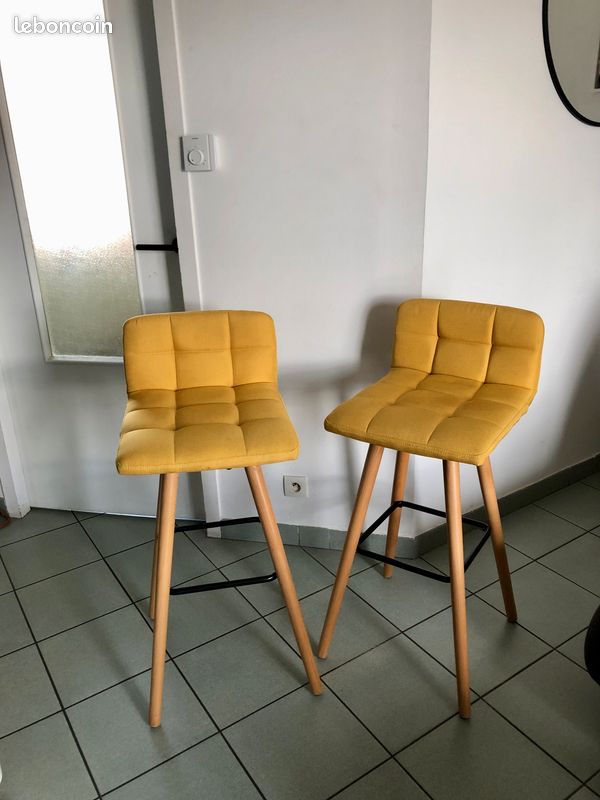 Lot de 2 tabourets (image 1)