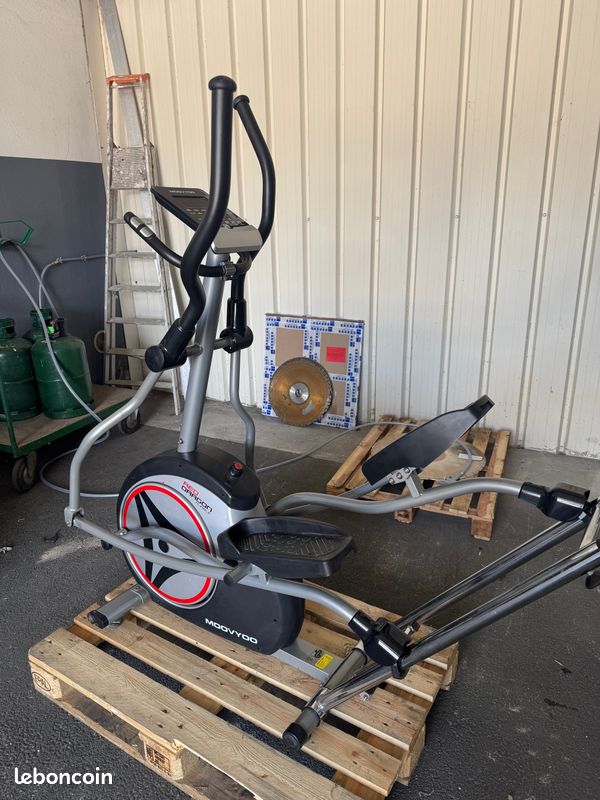 Dragon Iii VÃ©lo Elliptique Red Dragon Pliable Moovyoo Dragon