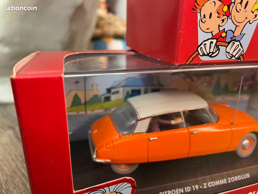 15 Figurines voitures personnages Spirou (image 12)