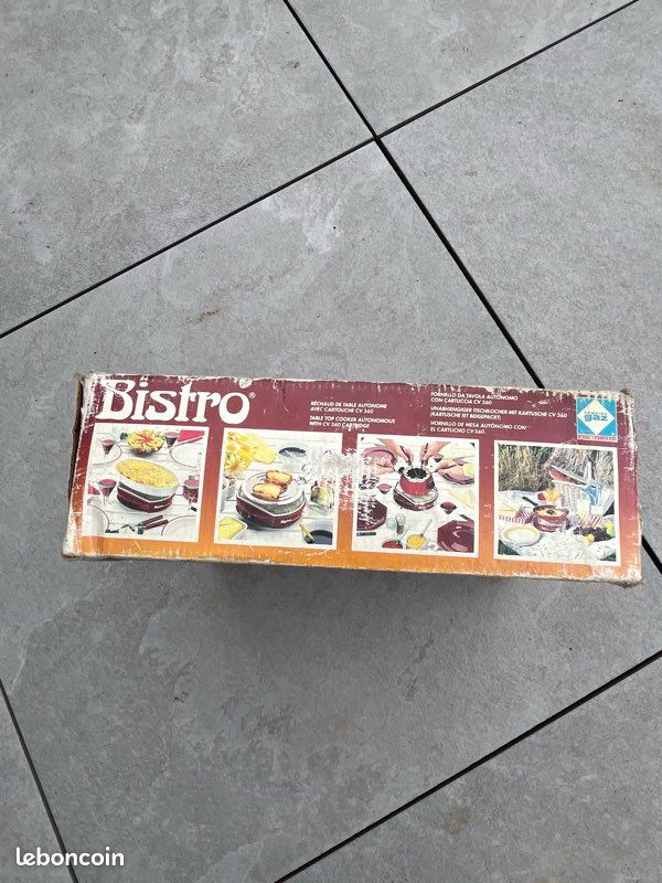 Réchaud vintage Camping Gaz Bistro CV360 – boîte et notice d’origine (image 8)