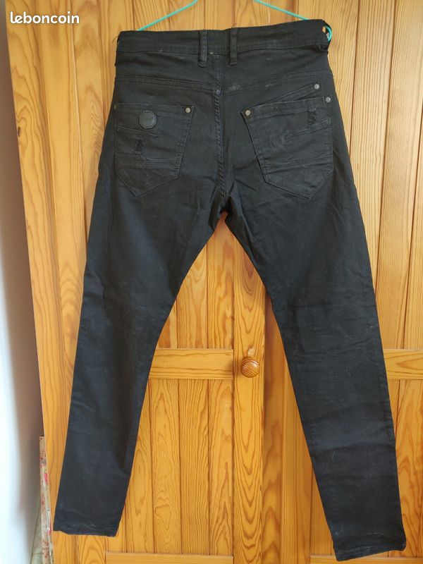 Jeans noir stretch Project x (image 4)