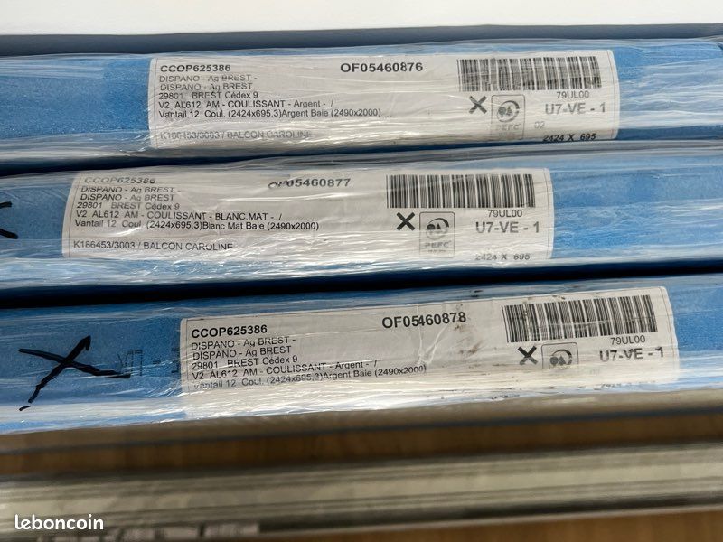 Kit complet portes placards coulissantes (image 2)