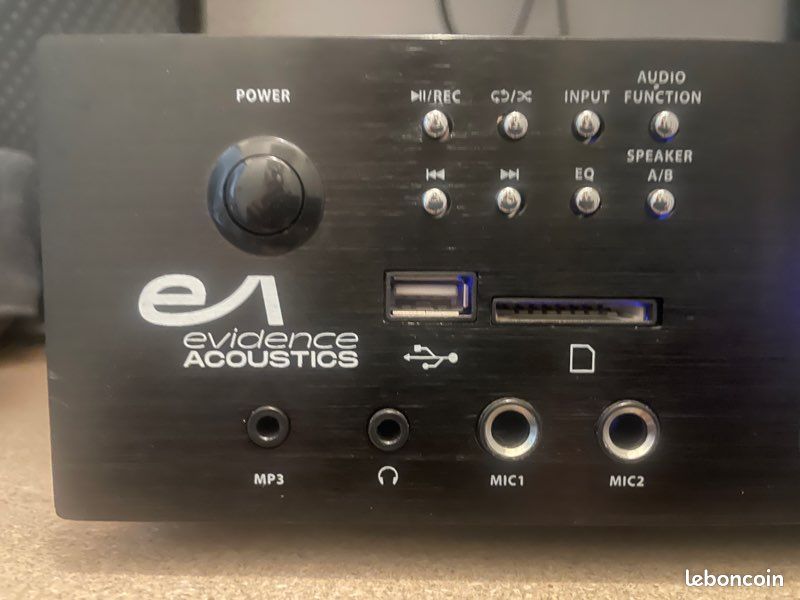 Ensemble Home Cinéma Évidence Acoustique + ampli Bluetooth 7.2 – 1100 W (image 7)