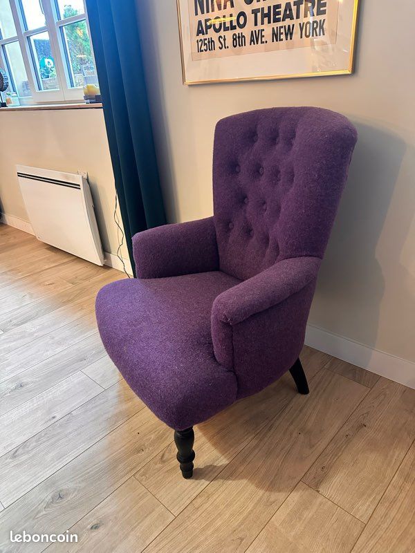 Fauteuil ancien renové (image 4)