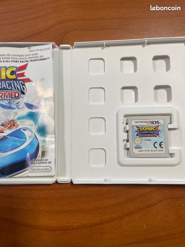 Sonic Transformed Nintendo 3ds Sonic Racing 3ds Jeu Sonic All