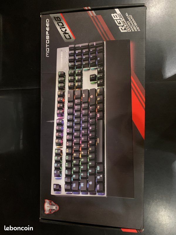Clavier mécanique Motospeed Ck108 (image 6)