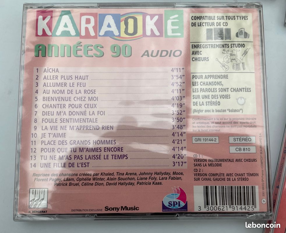 Lot de 4 cd Karaoké (image 6)