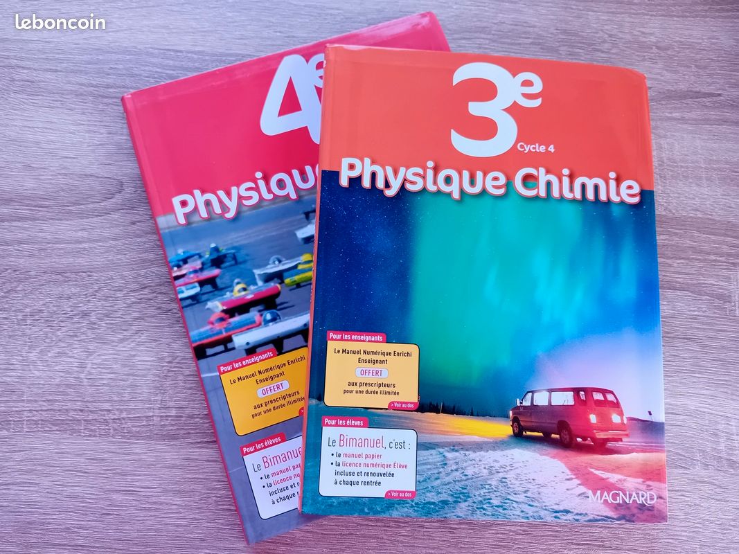 Lot 2 manuels physique chimie (image 1)