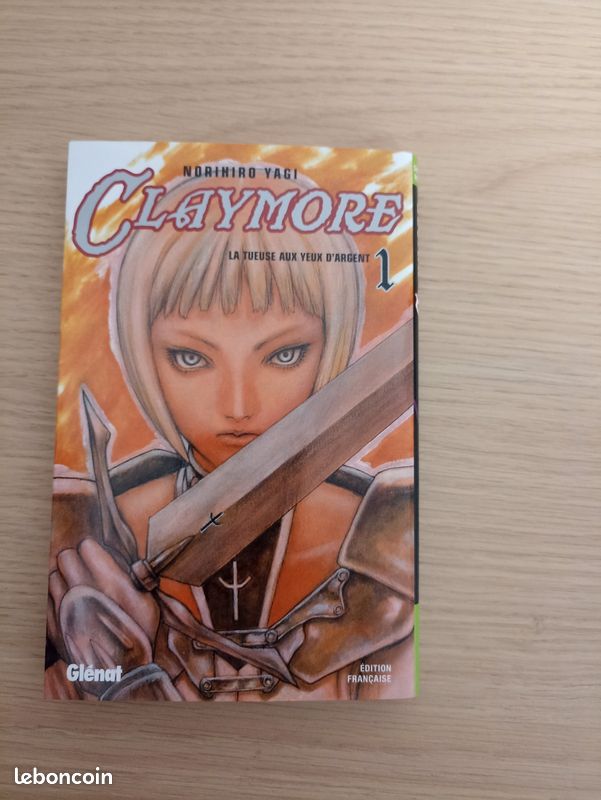 Lot 4 manga Claymore / eye shield 21 / dragonball super / d.gray-man (image 2)