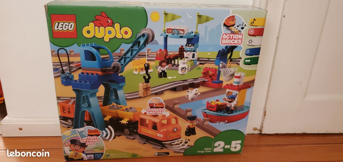 Cargo Train lego duplo 10875 (image 1)