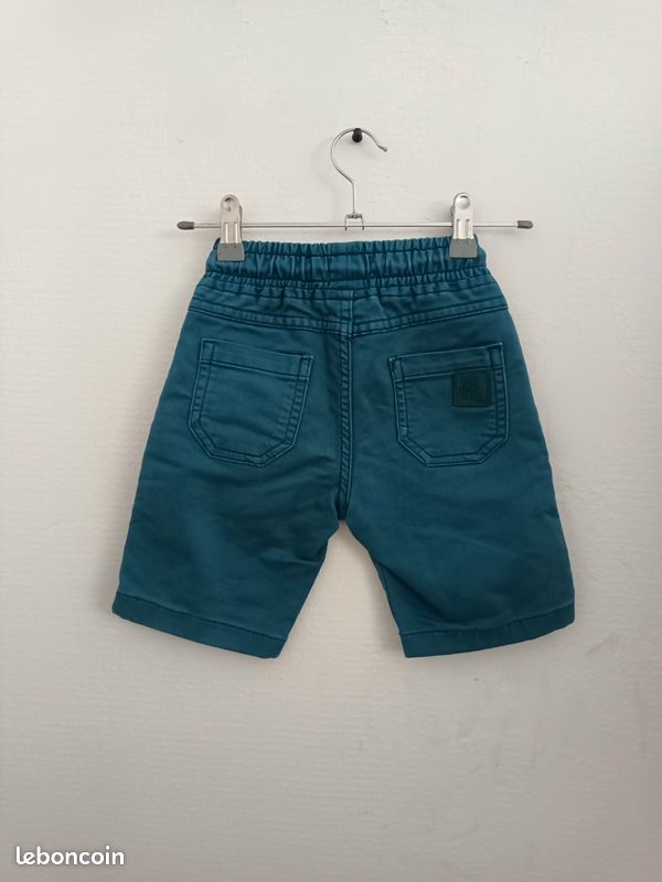 Short Garçon Kaporal Oben - Bleu - 23.99