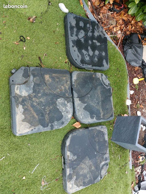 Lot 4 dalles pour caler parasol (image 2)