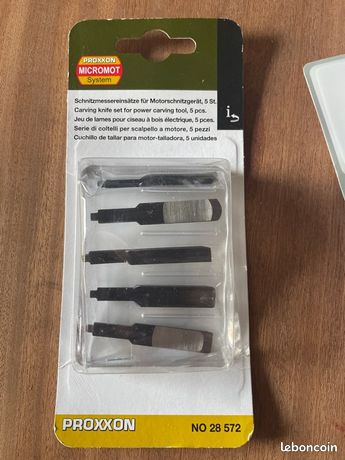 Jeu De Lames De Rechange PROXXON 28572 - Parfait Pour Votre Mini-scie MICROMOT MSG !