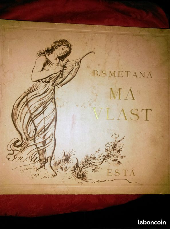 COFFRET 10 Vinyles classiques ( B. SMETANA ma vlast 1943 ) (image 1)