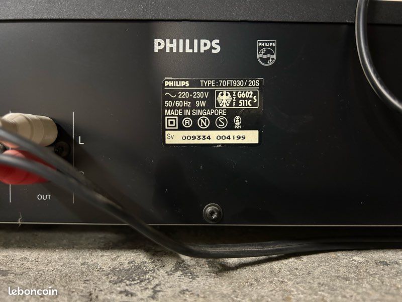Philips Ft930 - Photo, audio & vidéo