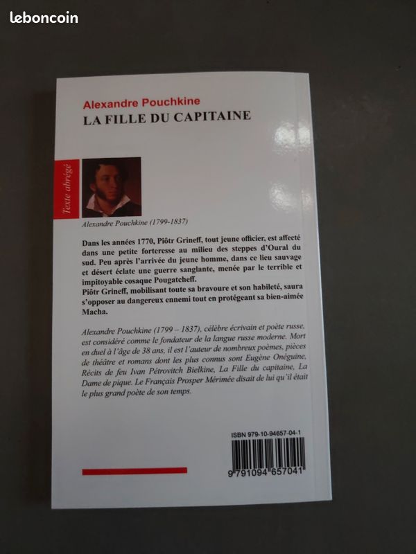 Livre La fille du Capitaine (image 3)