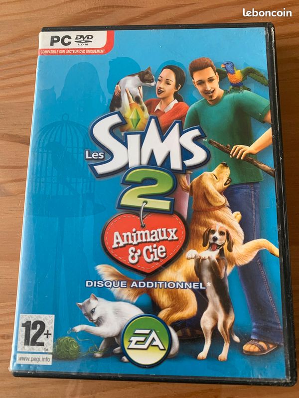 Jeu PC The Sims 2 : Animaux (Pack D'extension) - Version US/Canada Testée - Très Bon état