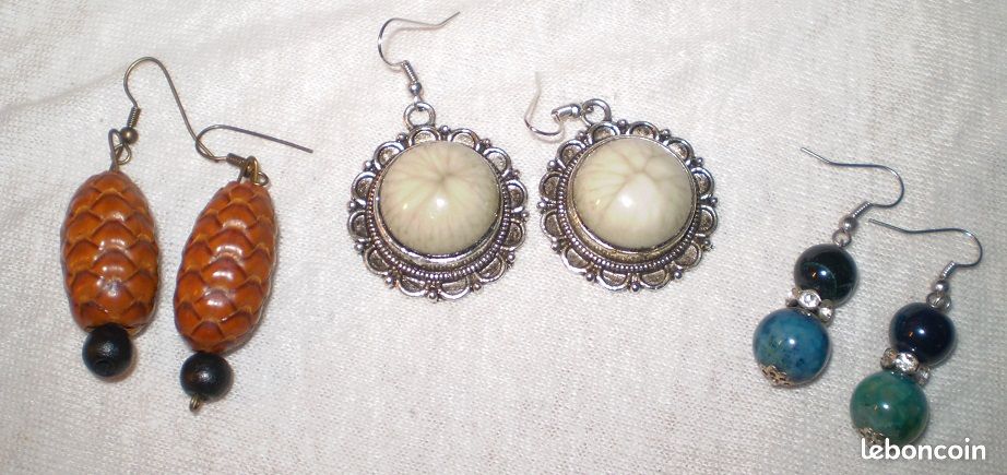 Boucles d'oreille X (image 2)