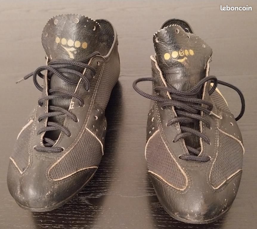 Chaussures vélo VTT vintage DIADORA vélo VTT EU44 US10 Mondo 270 cs 1273