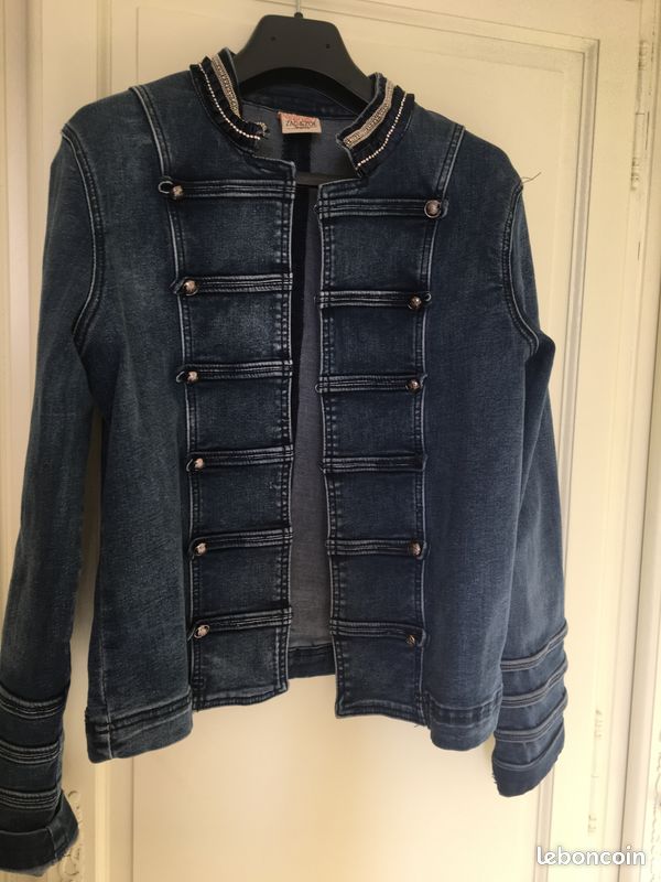 Veste jean taille 38 (image 1)