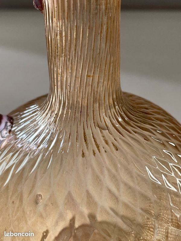 Carafe en verre irisé (image 8)