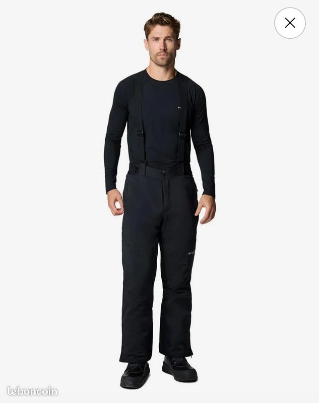 Pantalon Columbia Homme Coton Taille XL Beige, D'occasion Très Bon état