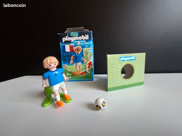Playmobil - France Fussballer und fan/joueur de foot et fan | Kaufen