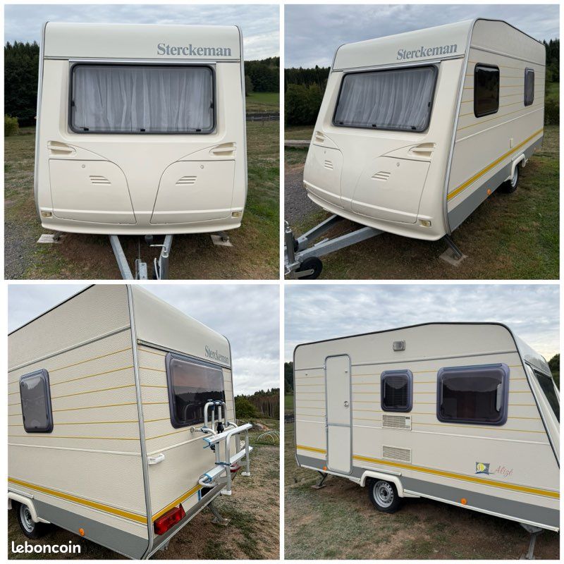Caravane Sterckeman Alizé 370 E, 4 places, 1ère main, comme neuve et entièrement révisée (image 2)