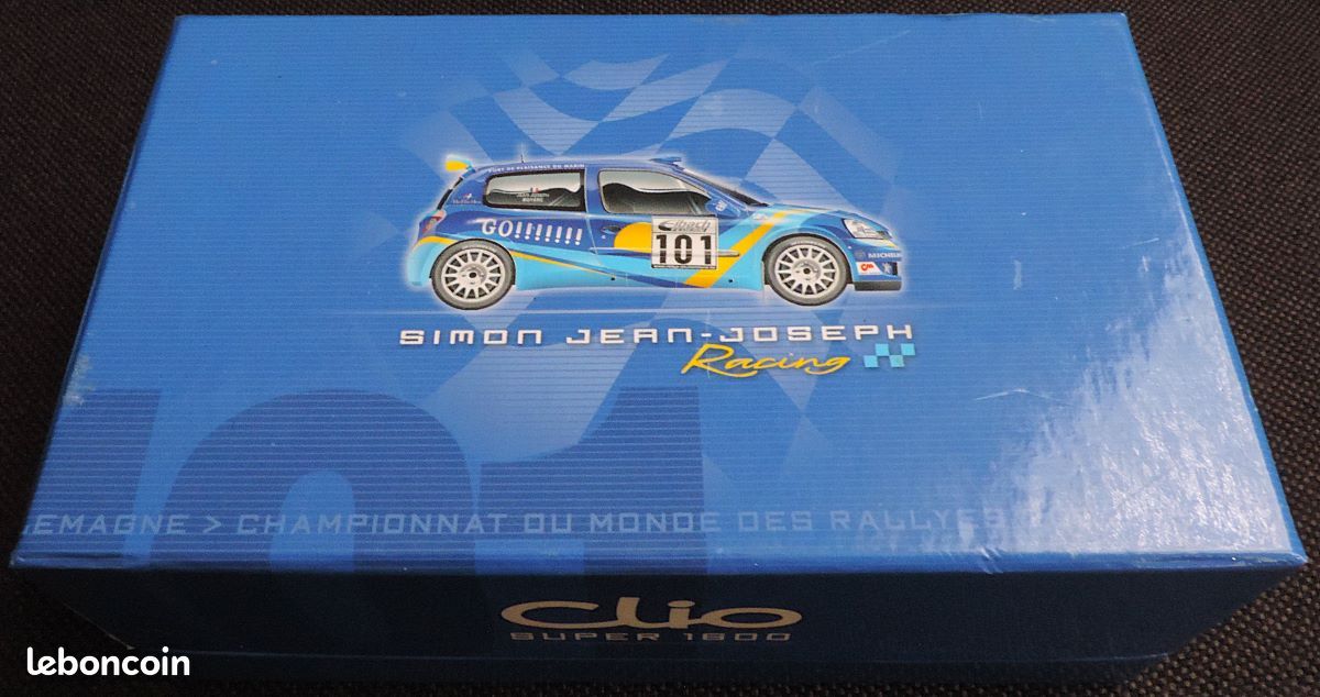 Renault Clio S1600 No.2 as raced by Simon Jean-Joseph and