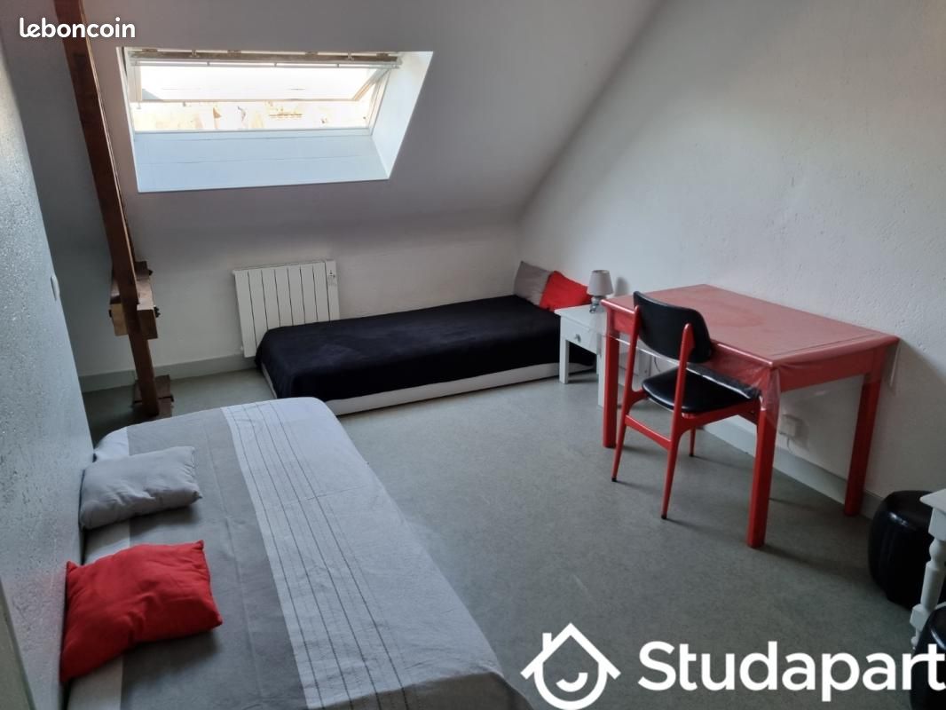 Appartement 1 pièce 17 m² · à Tours · 17 m² · 500 €