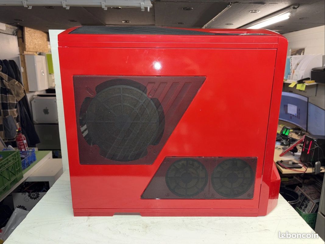 Boîtier PC NZXT Phantom 410 Rouge Gaming ATX Très Bon État (image 11)