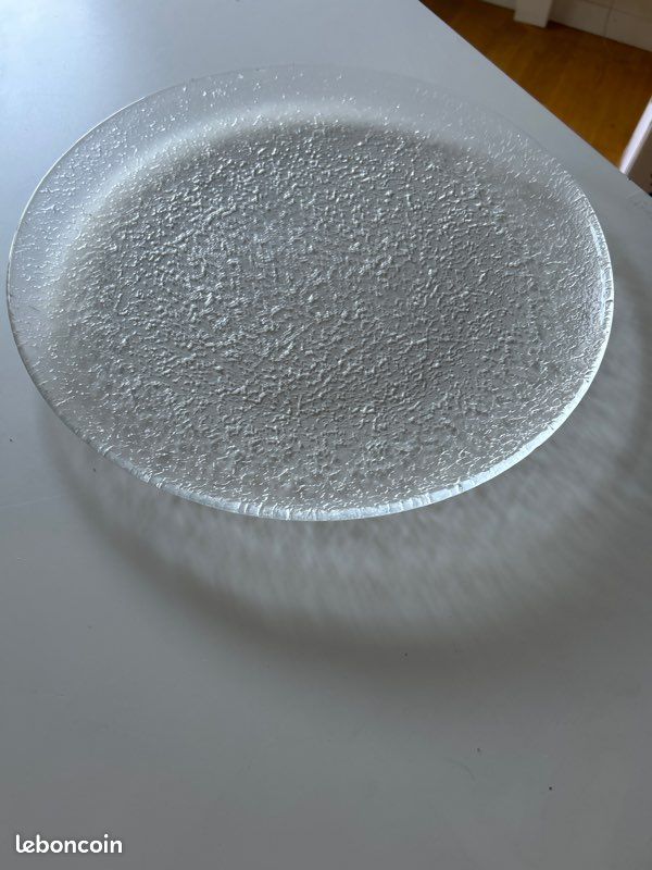 Plat rond verre (image 2)