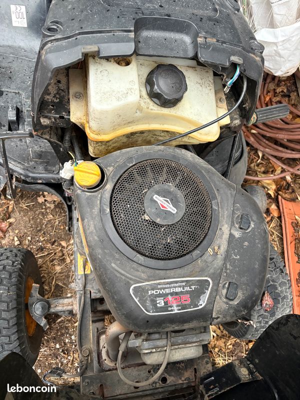 Tracteur tondeuse mcculloch (image 2)
