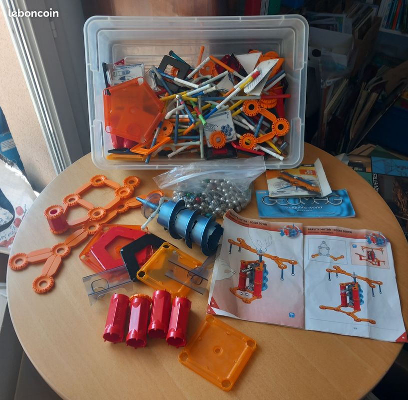 Magnetick Bloky Geomag Mechanics 164 Lot De Geomag Dont