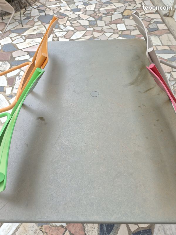 Table FERMOB et Chaise FAMEG (image 2)