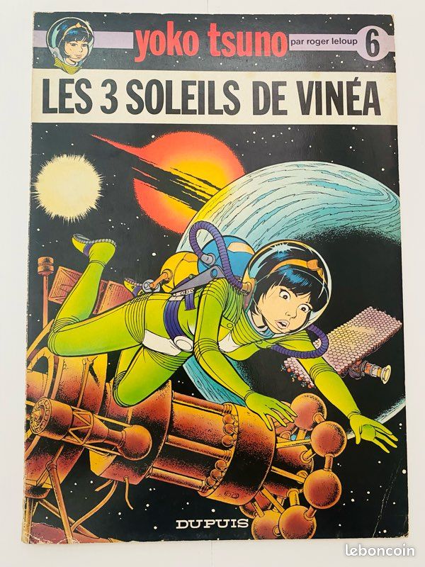 BD Yoko Tsuno - T6. Les 3 soleils de Vinéa - EO 1976 (image 2)