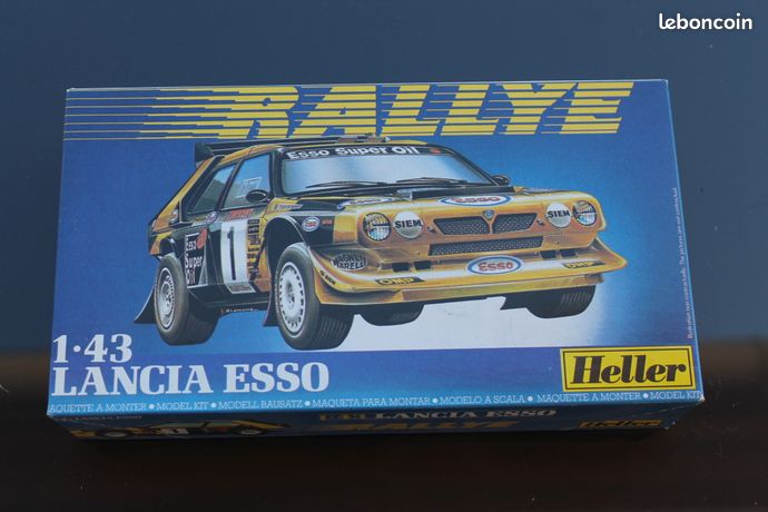 heller - 1:43 - Lancia Delta S4 - Kit de 1986 - Catawiki