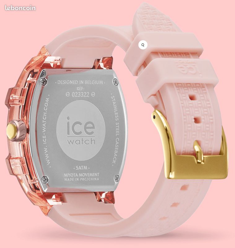 ICE WATCH boliday-Light pink-Plastic-Petite-3H (image 4)