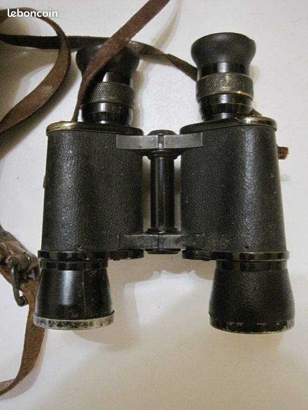 Périscope De Poche HUET Paris M.G N°14243 Avec étui En Cuir - Militaria (occasion)