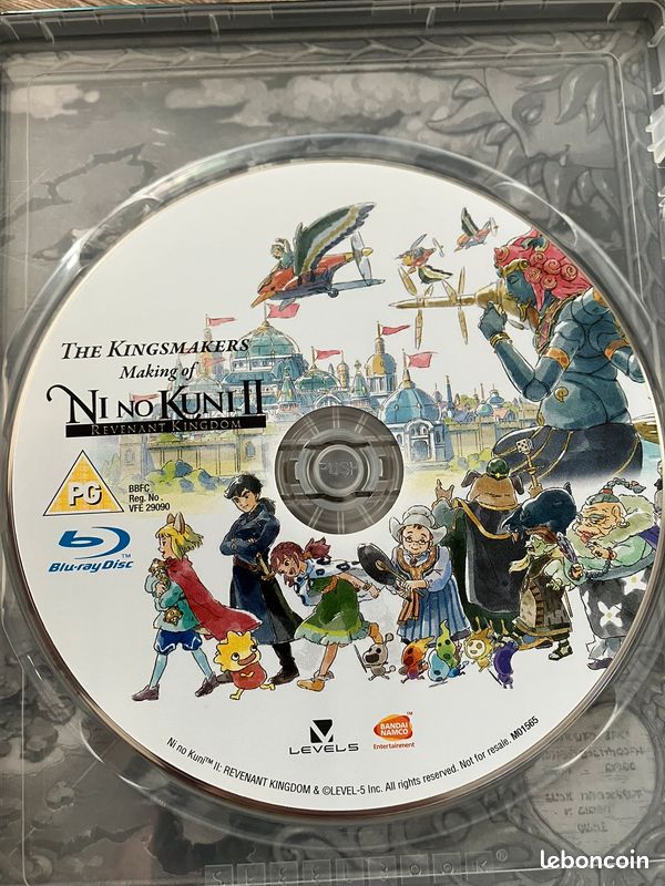 Coffret Collector Ni no Kuni II – Revenant Kingdom (PS4) – Sans jeu – Figurine + Artbook (image 5)