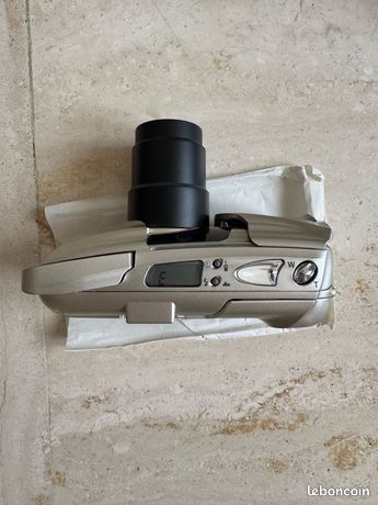 Olympus Mju II Zoom 115 – Appareil Photo 35 Mm Pour Pièces Détachées (ne Fonctionne Pas)