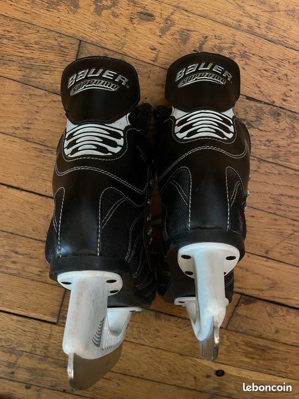 Ancienne Paire De Patins À Roulette Métallique SPEEDY Junior, France